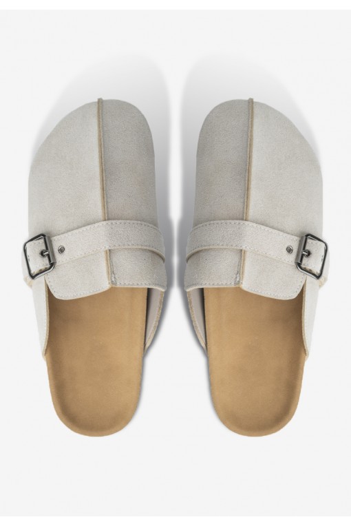 Клоги замшеві жіночі Fidelitti