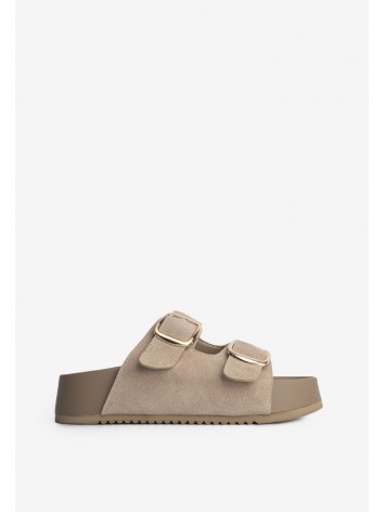 Шльопанці замшеві жіночі Fidelitti