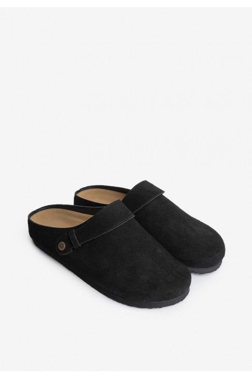 Клоги замшеві жіночі Fidelitti