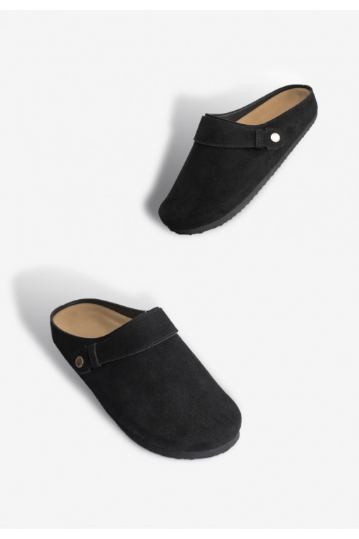 Клоги замшеві жіночі Fidelitti