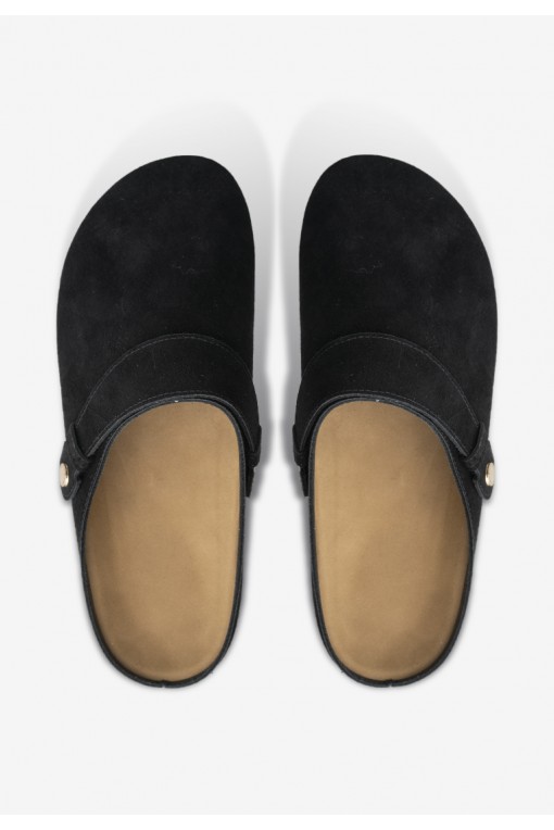 Клоги замшеві жіночі Fidelitti