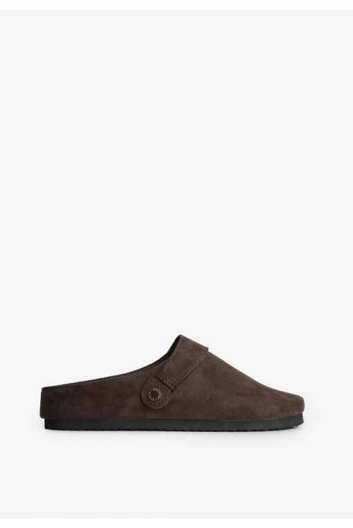 Клоги замшеві жіночі Fidelitti