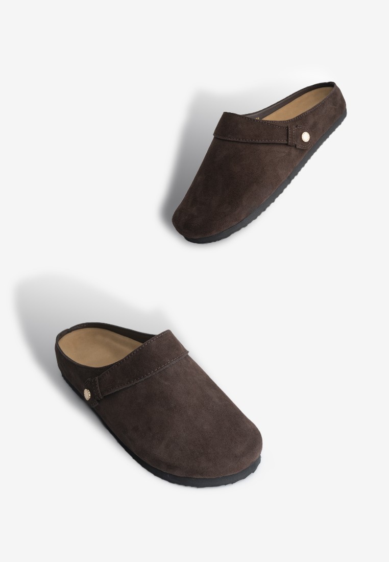 Клоги замшеві жіночі