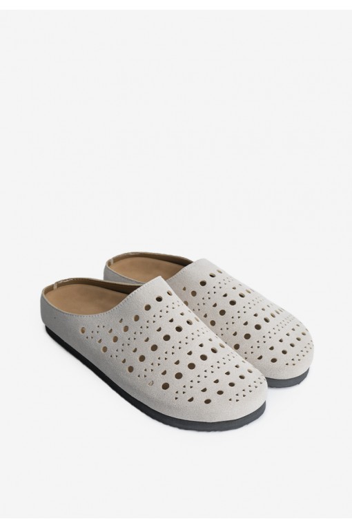 Клоги замшеві жіночі Fidelitti