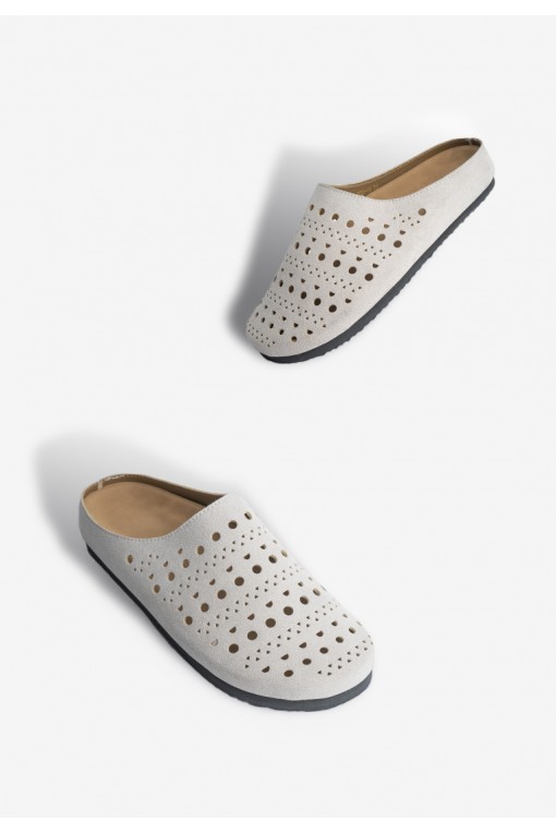 Клоги замшеві жіночі Fidelitti