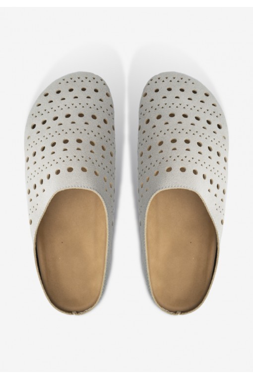 Клоги замшеві жіночі Fidelitti