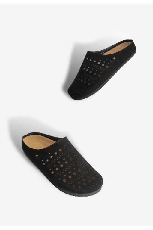 Клоги замшеві жіночі Fidelitti