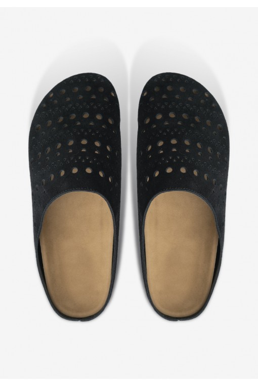 Клоги замшеві жіночі Fidelitti