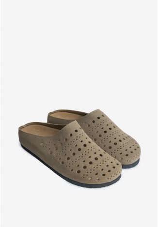 Клоги замшеві жіночі