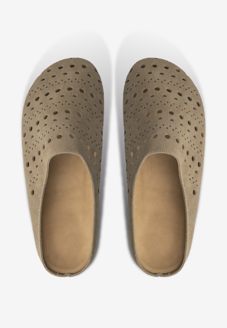 Клоги замшеві жіночі