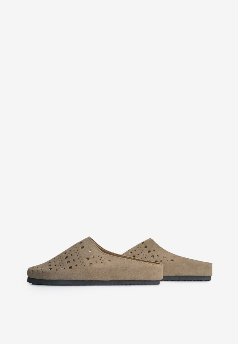 Клоги замшеві жіночі