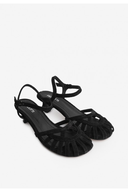 Босоніжки замшеві жіночі Fidelitti