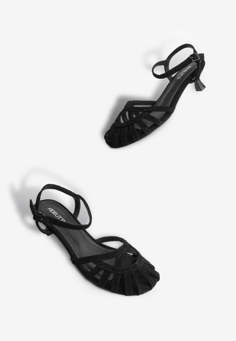 Босоніжки замшеві жіночі