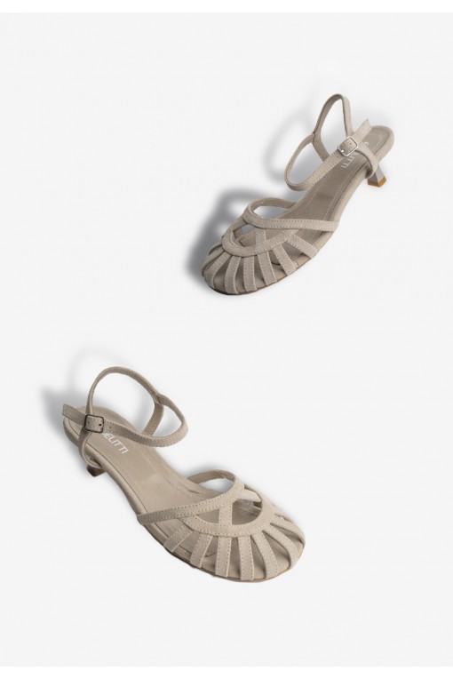 Босоніжки замшеві жіночі Fidelitti