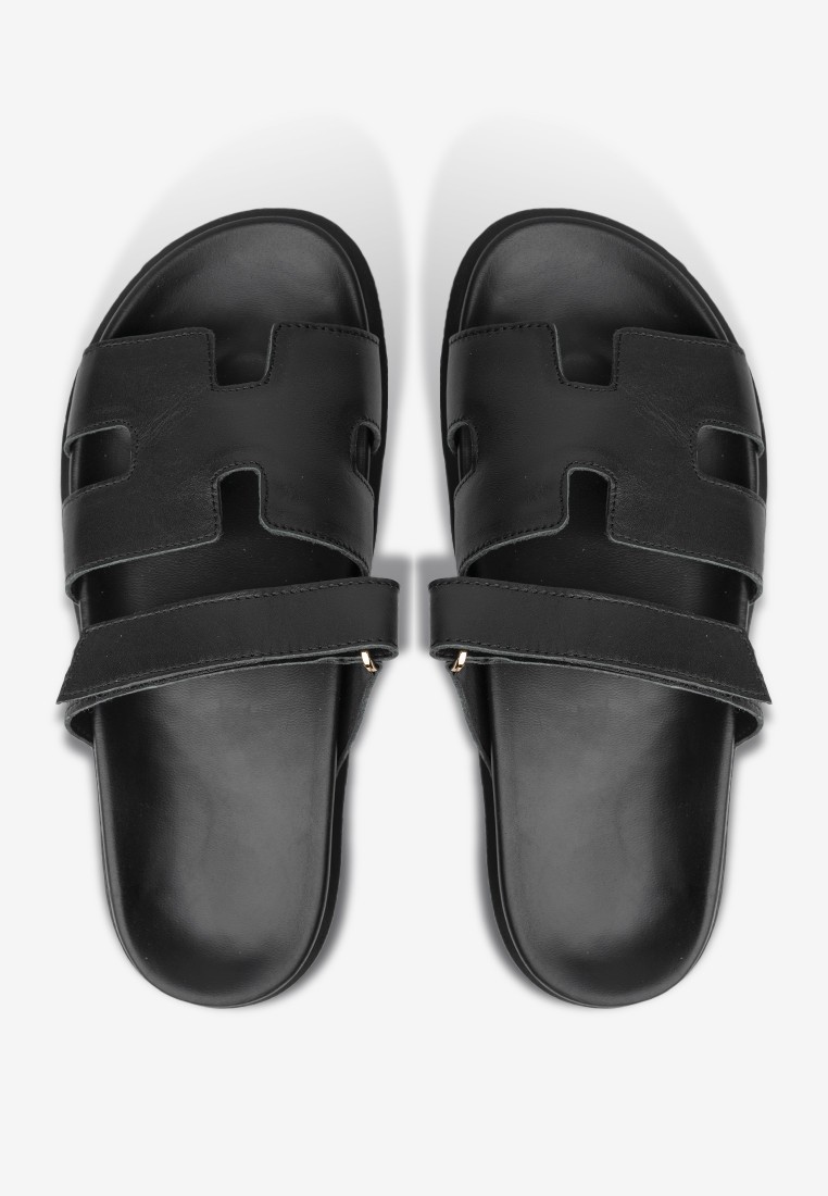 Шльопанці шкіряні жіночі