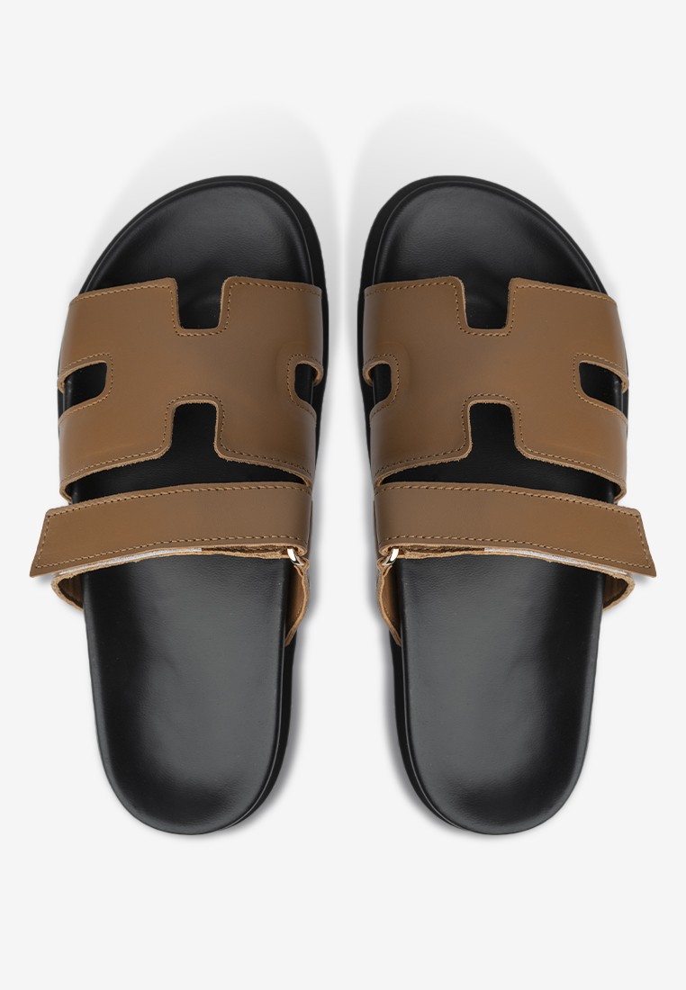 Шльопанці шкіряні жіночі