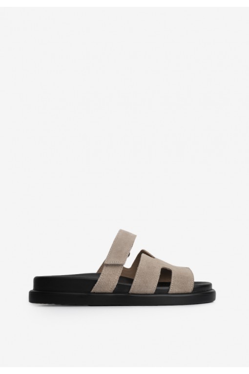 Шльопанці шкіряні жіночі Fidelitti