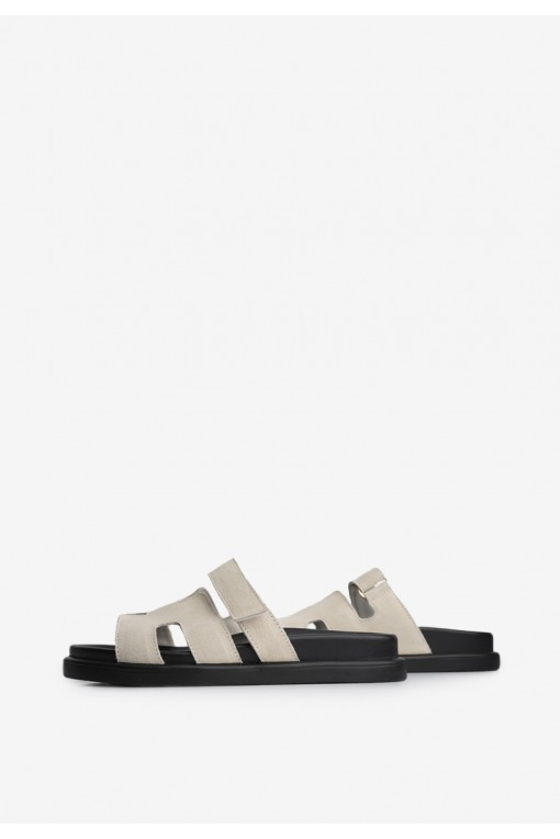 Шльопанці шкіряні жіночі Fidelitti