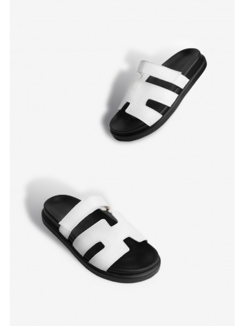 Шльопанці шкіряні жіночі Fidelitti