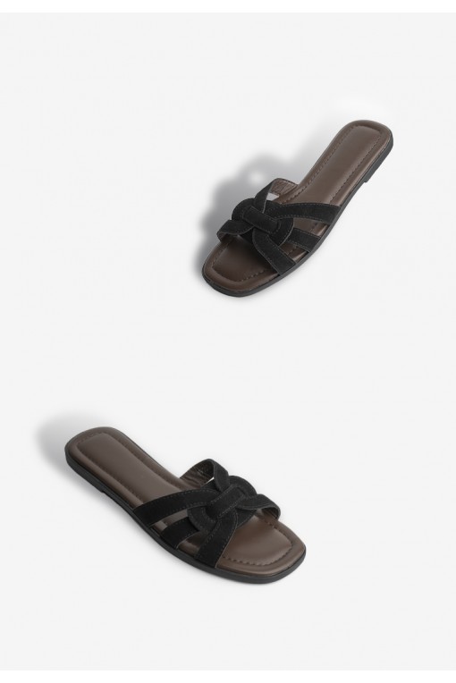 Шльопанці шкіряні жіночі Fidelitti