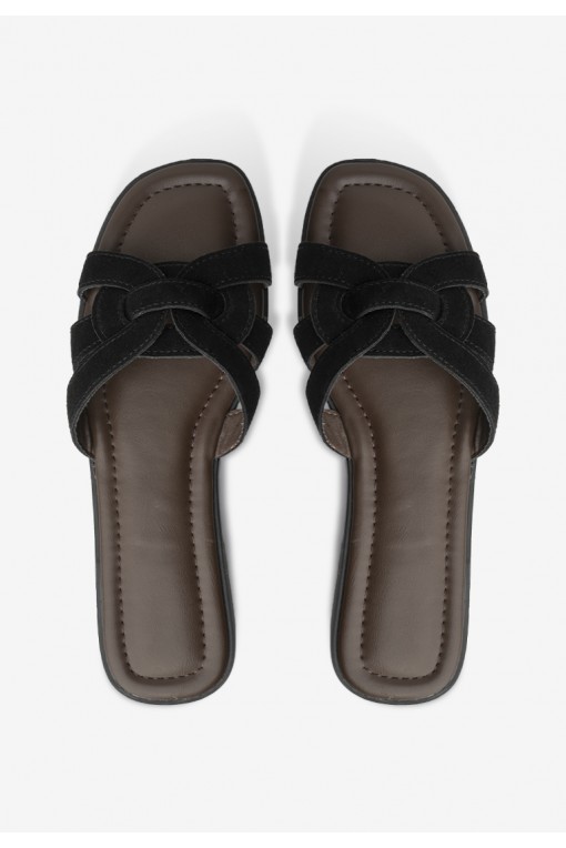 Шльопанці шкіряні жіночі Fidelitti