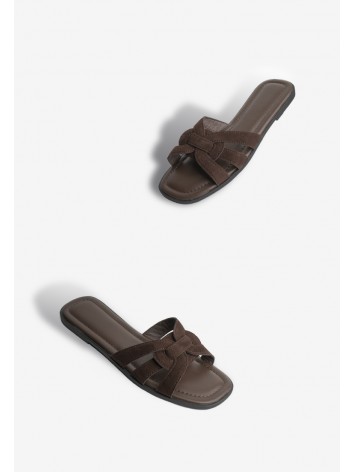 Шльопанці шкіряні жіночі Fidelitti