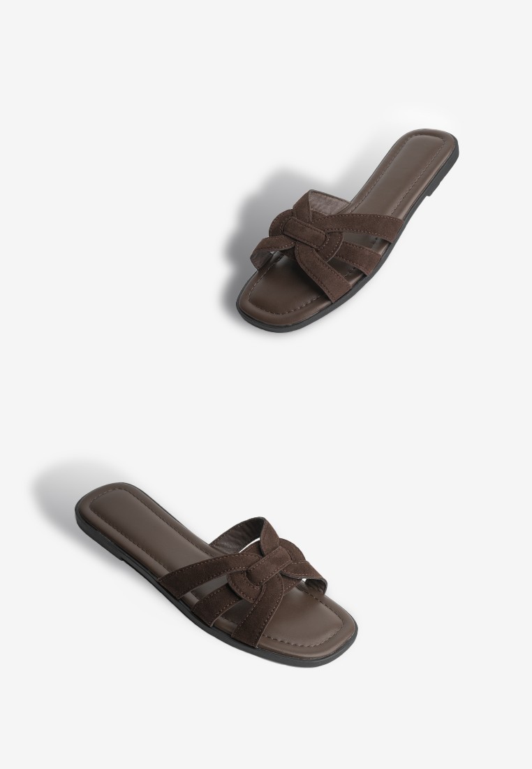 Шльопанці шкіряні жіночі
