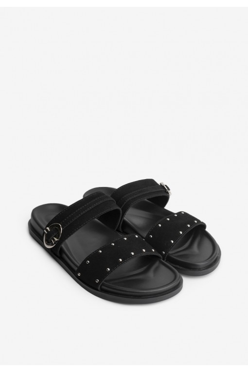 Шльопанці шкіряні жіночі Fidelitti