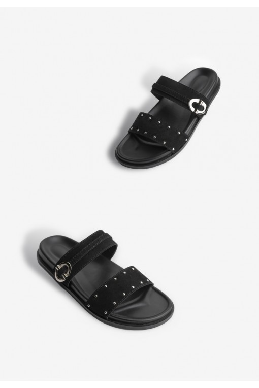 Шльопанці шкіряні жіночі Fidelitti