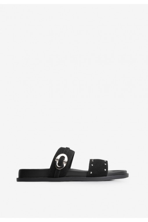 Шльопанці шкіряні жіночі Fidelitti