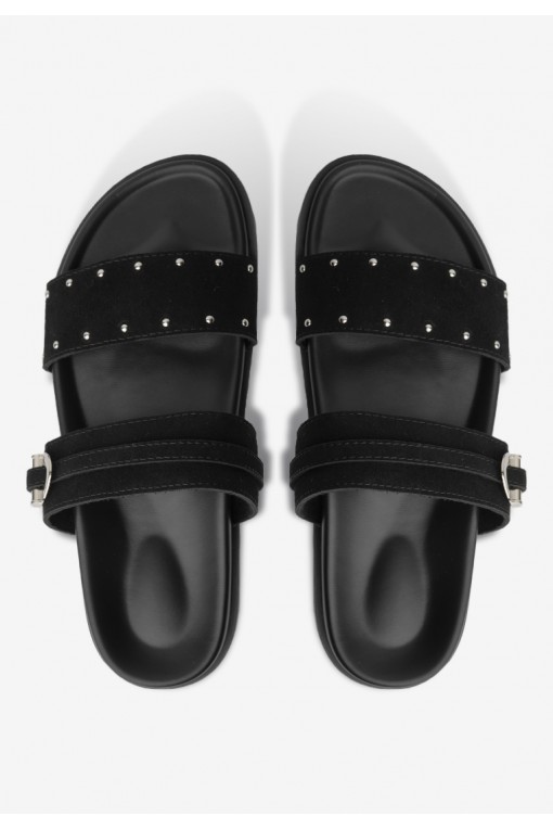 Шльопанці шкіряні жіночі Fidelitti