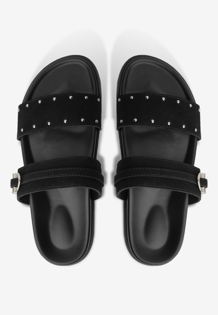 Шльопанці шкіряні жіночі