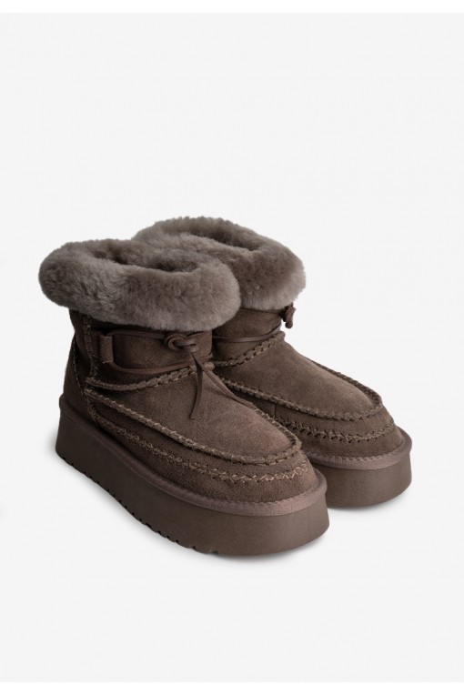 Уггі замшеві жіночі Fidelitti