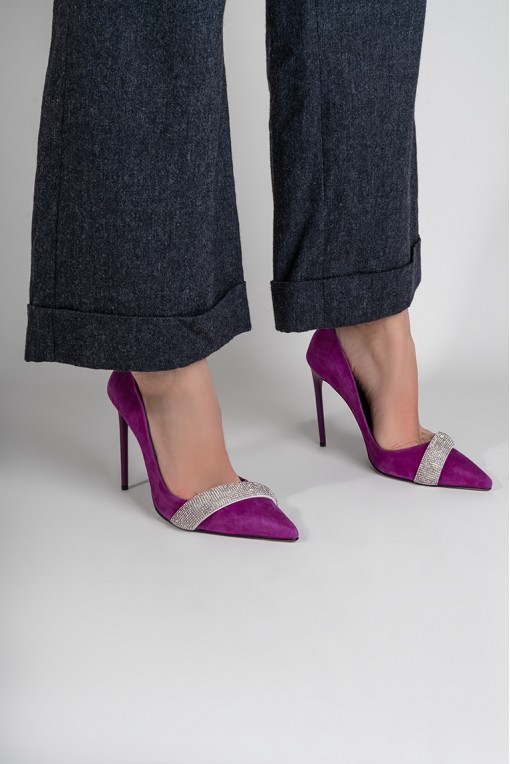 Туфлі замшеві жіночі Fidelitti