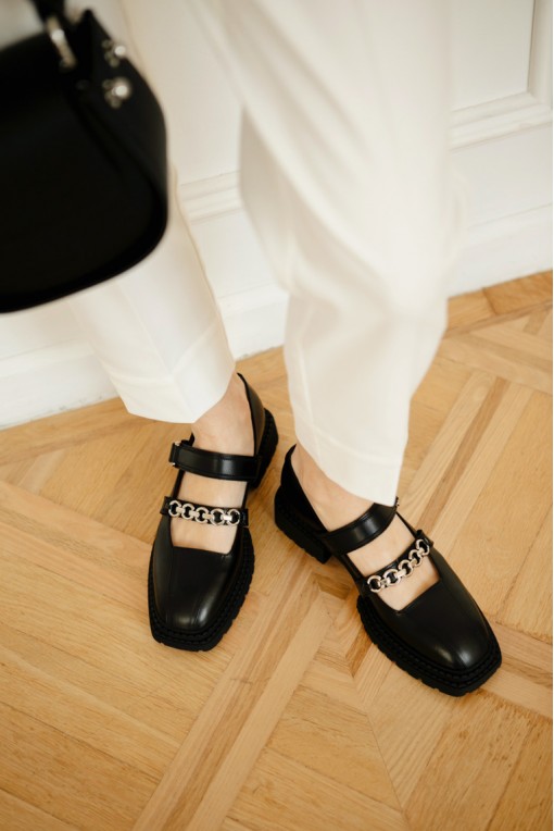 Туфлі шкіряні жіночі Fidelitti